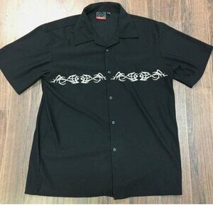 RZ Technologies Black Extra Large Polo Shirt Chest 44"